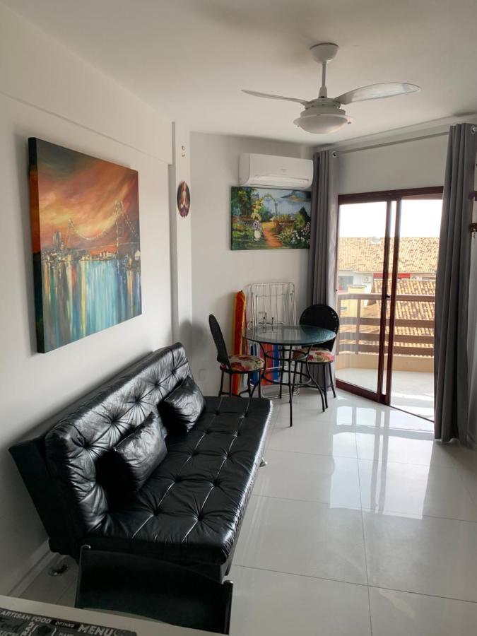 Apartamento Com Vista Do Mar Em Residencial Com Piscina ฟลอเรียนอโปลิส ภายนอก รูปภาพ