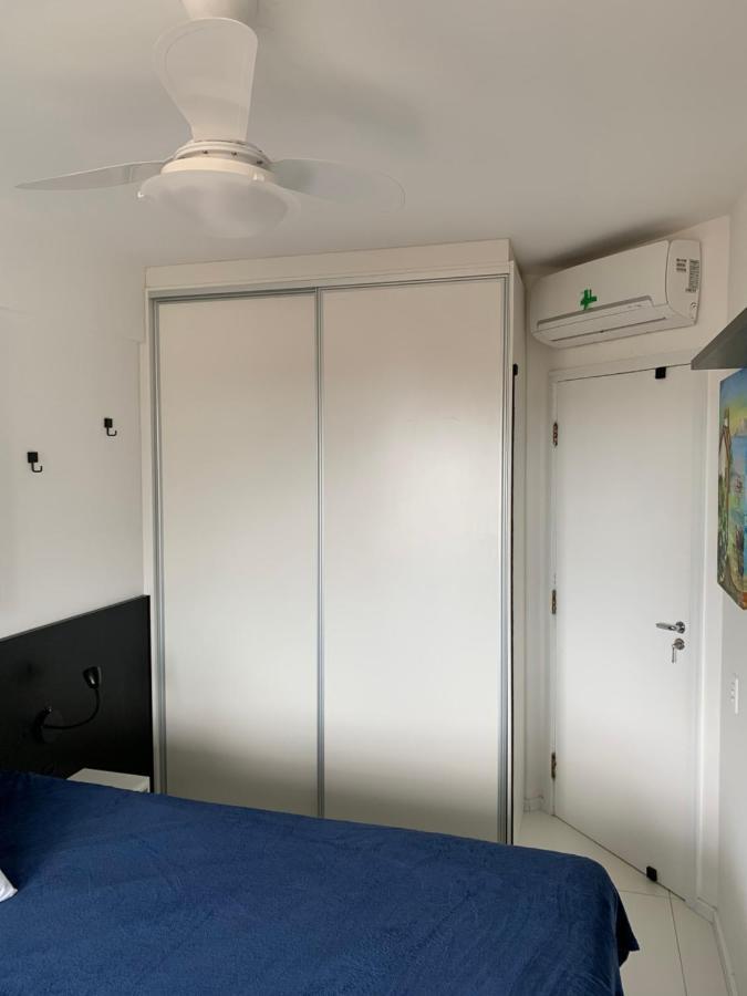 Apartamento Com Vista Do Mar Em Residencial Com Piscina ฟลอเรียนอโปลิส ภายนอก รูปภาพ