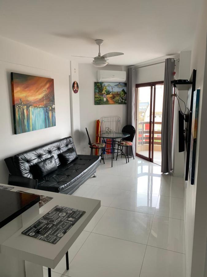 Apartamento Com Vista Do Mar Em Residencial Com Piscina Apartment ฟลอเรียนอโปลิส ภายนอก รูปภาพ