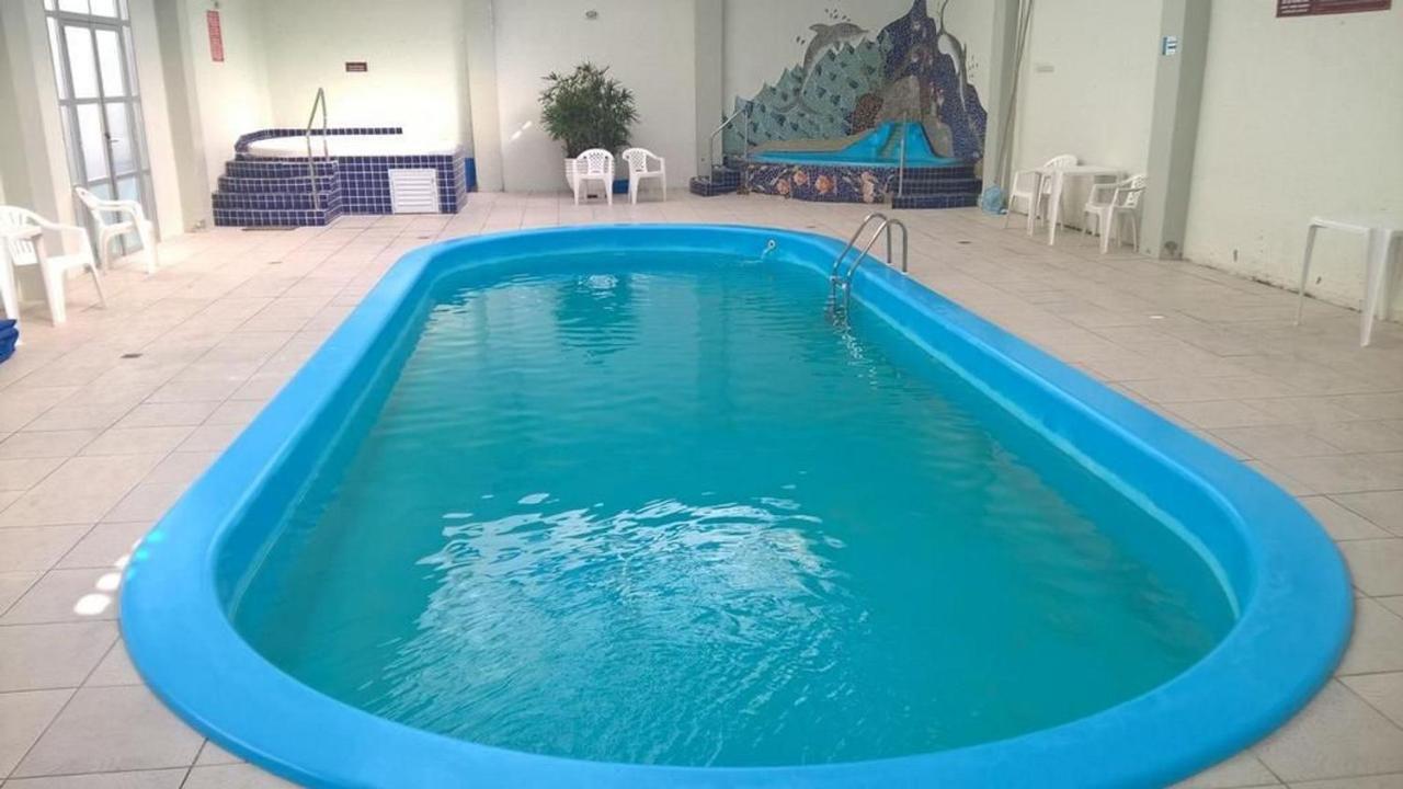 Apartamento Com Vista Do Mar Em Residencial Com Piscina ฟลอเรียนอโปลิส ภายนอก รูปภาพ
