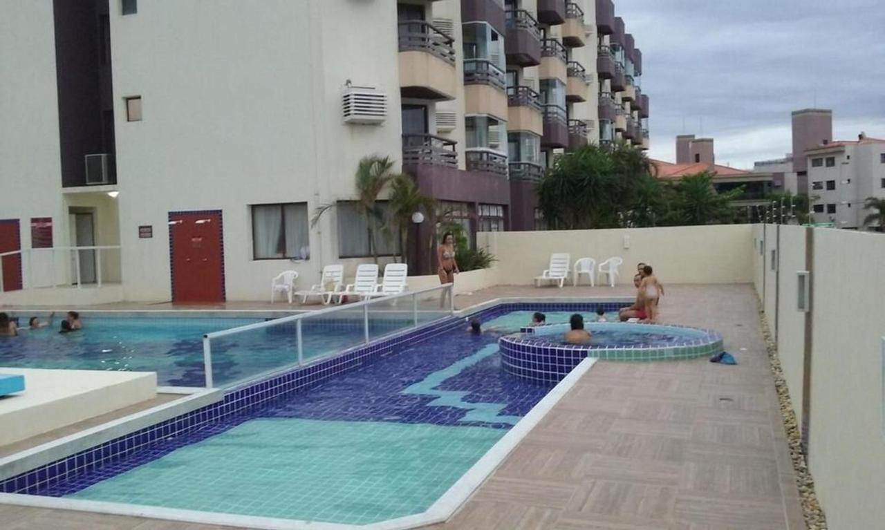 Apartamento Com Vista Do Mar Em Residencial Com Piscina ฟลอเรียนอโปลิส ภายนอก รูปภาพ